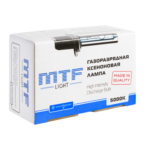 Лампа газоразрядная MTF Light 12В, 25Вт, PSX26W 5000К ST