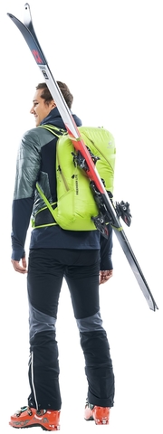 Картинка рюкзак для сноуборда Deuter freerider lite 20 citrus - 9