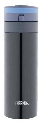 Термос для напитков Thermos JNS-350-BK 0.35л. черный/синий картонная коробка (924650)