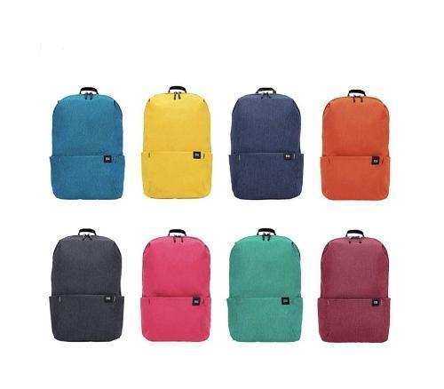 Mochila Xiaomi small backpack 20L Verde (Brilliant Blue) + Pack Lapiceros  Tinta gel Xiaomi Colorful