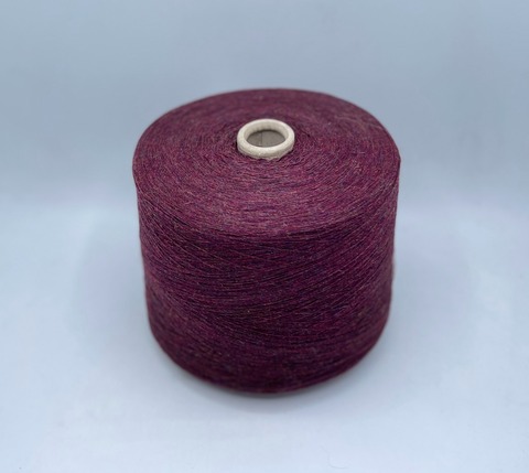 New Mill (пр.Италия),art- Magreb colorado 1500м/100гр,80% шерсть 20% полиамид. цвет-Вишня меланж(672/896), арт.30700
