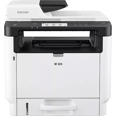 МФУ Ricoh M320 (А4, ч/б, 32 ppm, 256Мб, дуплекс, ADF35, LCD-экран,1200 dpi, USB, Network, старт. картр.1 000 стр) (408536)