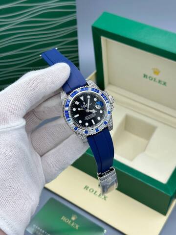 Часы ROLEX женские синие