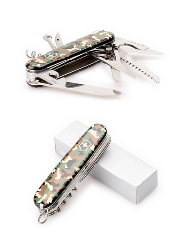 Нож складной Victorinox Huntsman Camouflage, 91 mm (1.3713.94)