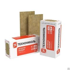 Утеплитель Плиты минераловатные Техновент Экстра 1200х600х50мм, (4,32 м2), (216м3), 6 плит, плотность 68-82 кг/1 м³