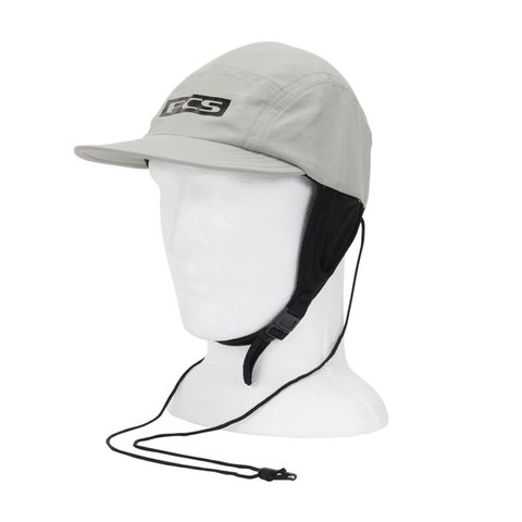 FCS Essential Surf Cap Hat Light Grey MD