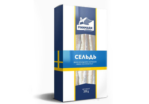 Сельдь филе слабосоленое "по-шведски", 250г