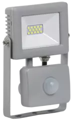 Прожектор СДО 07-10Д светодиодный серый с ДД IP44 IEK