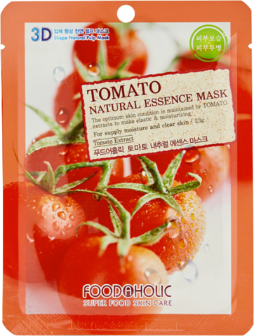 Foodaholic Маска тканевая Foodaholic 3D Mask Sheet Tomato