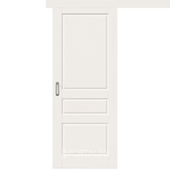 Купить Межкомнатная одностворчатая дверь купе эмаль VFD Chester Ivory слоновая кость глухая