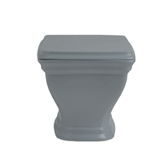 CIV001 34 00 Artceram CIVITAS  Унитаз подвесной 36х54 см, с крепеж. цвет grigio acquarello фото