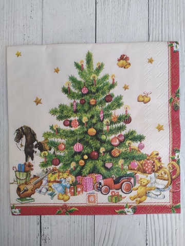 салфетка Nostalgic Christmas Tree
