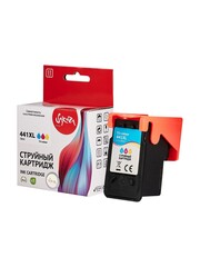 Струйный картридж Sakura 5220B001 (441XL Color) для Canon PIXMA MG3540, 4240, водорастворимый тип чернил, триколор, 18 мл., 400 к.