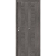 Купить Складная дверь книжка Bravo-21 Grey Melinga глухая