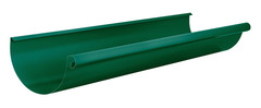 Желоб полукруглый ф 125-3м (RAL 6005-зеленый мох)