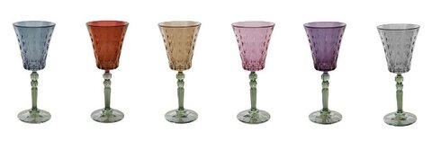 Набор бокалов для вина 6шт 21см Cre Art Mistral