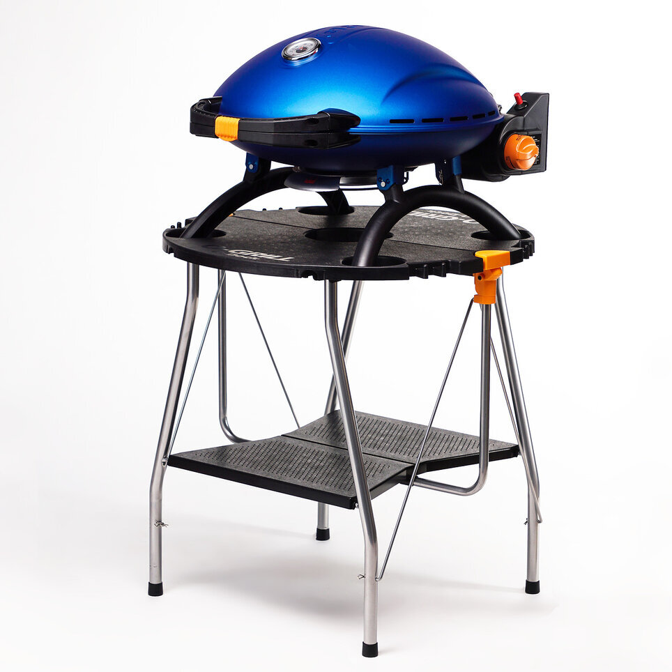 Гриль газовый O-GRILL 800T_BLUE