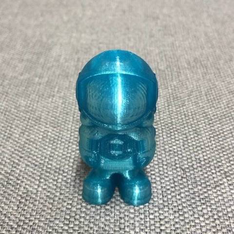 Флуоресцентный голубой PETG-пластик BestFilament