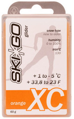 Парафин SkiGo XC Orange +1/-5, 60 г