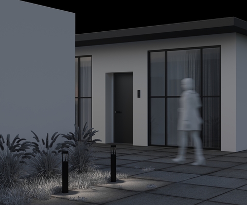 Ландшафтный светодиодный светильник Maytoni Vint O458FL-L9GF3K