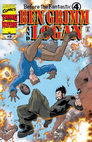 Before The Fantastic Four Ben Grimm And Logan #3