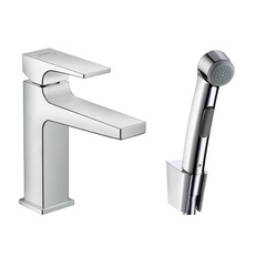 Смеситель для раковины с гигиеническим душем Hansgrohe Metropol 32522000 фото