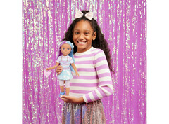 Glitter Girls Сиара с фиолетово-голубыми волосами и с аксессуарами для волос 35 см. (GG51101)