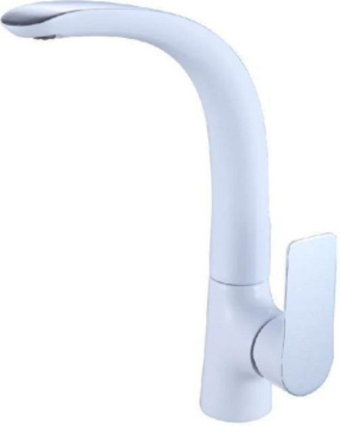 Aquanet AF520-41СW AF520-41СW Aquanet Arctic, смеситель для кухни высокий, хром/бел (216779)