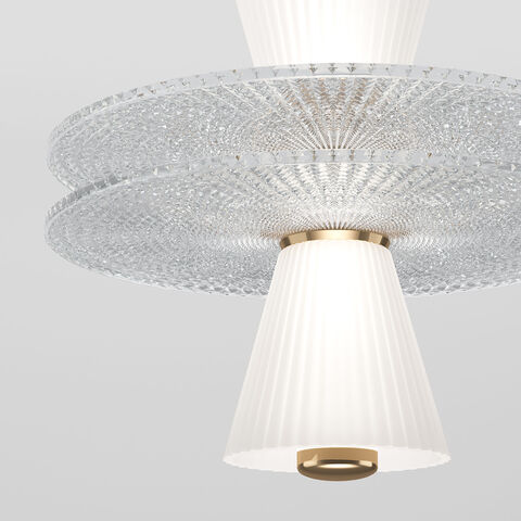 Подвесной светодиодный светильник Eurosvet Titania 40028/1 LED белый