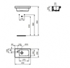 Раковина подвесная 45х25 см Ideal Standard Connect Space E136201