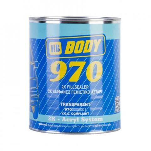 Body Грунт-наполнитель 970 FILLSEALER 2:1 2К (1л+ отв 720 или 729 0,5л)