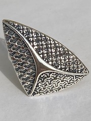 Трио (кольцо из серебра)