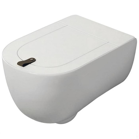 ArtCeram The One THV001 01 00 Унитаз, Artceram, The One, безободковый, тип установки-подвесной, ширина, мм-360, глубина, мм-520, высота, мм-370, форма чаши-овальная, выпуск-горизонтальный, без декора, материал-санфаянс, сиденье-необходимо заказать, к
