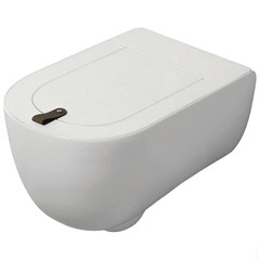 ArtCeram The One THV001 01 00 Унитаз, Artceram, The One, безободковый, тип установки-подвесной, ширина, мм-360, глубина, мм-520, высота, мм-370, форма чаши-овальная, выпуск-горизонтальный, без декора, материал-санфаянс, сиденье-необходимо заказать, к фото