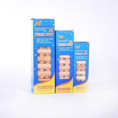 Джанга деревянная с цифрами 4,5*4,5*15,5