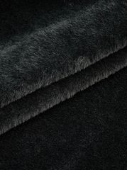 Мех искусственный "Кролик", 330 г/м2, ш. 148 см, черный