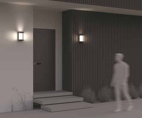 Уличный настенный светодиодный светильник Maytoni Baker Street O021WL-L10B4K