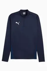 Кофта Puma teamGOAL Training 1/4 Zip Top - темно-синий