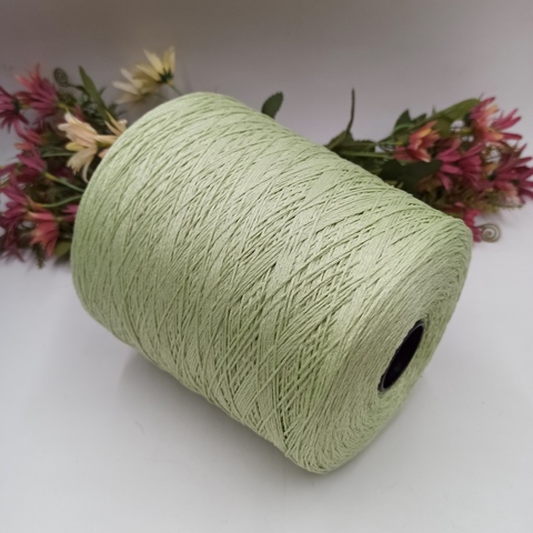 100% шёлк Малбери арт Regina Pura Lana Italia 380м/100гр - 46 Лаймовый