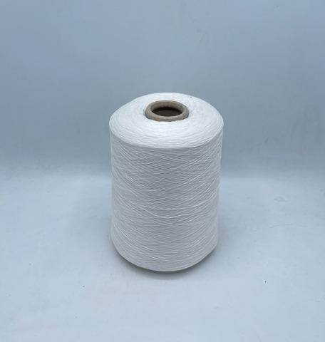 Бобинная пряжа (пр.Италия), art-Nebraska , 2/115 5750/100гр. 55%Шелк 45%Хлопок , цвет-Молочный, арт-36570