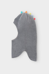 шапка  для мальчика  КВ 20350/серый меланж