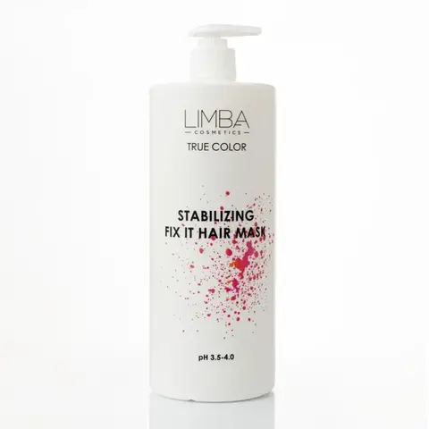 Limba Cosmetics Маска для волос Стабилизирующая TRUE COLOR STABILIZING FIX IT MASK ,1000мл (lmb39)