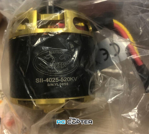 Двигатель SCORPION SII-4025-520KV