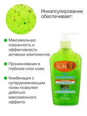 Floresan Солнцезащитная серия BEAUTY SUN Гель после солнца АЛОЭ-ВЕРА, 220мл