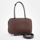 Сумка Саломея 210 эко-замша шоколад
