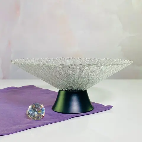 Фруктовница на ножке, 26 см.