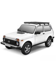 Алюминиевый багажник Rival 1250х1230 для Лада 4х4, Урбан, Легенд