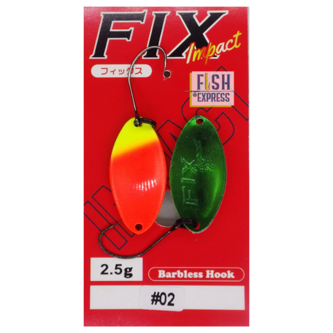 Блесна колеблющаяся FOREST FIX IMPACT 2g цвет #02 (РЕПЛИКА)