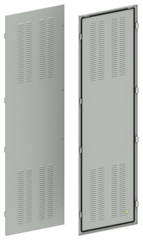 FORMAT Панель боковая вент. 2000х600 IP31 (2шт/компл) IEK