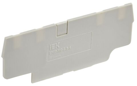 ARMAFIX Заглушка клемм CP/CX-MC 4 вывода 2,5мм2 серая IEK